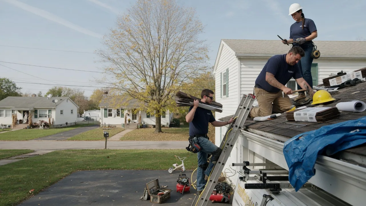 Local Roofing Contractors in Middletown, IL near me